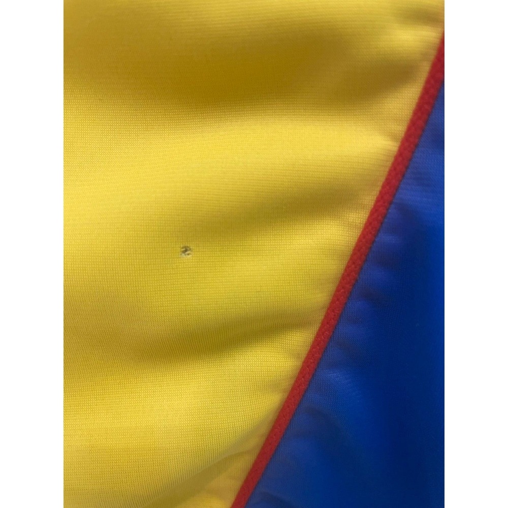 Linea Time Track Jacket Mens 34 Yellow‎ Blue Red Vintage Made in Italy Good - Picture 4 of 7